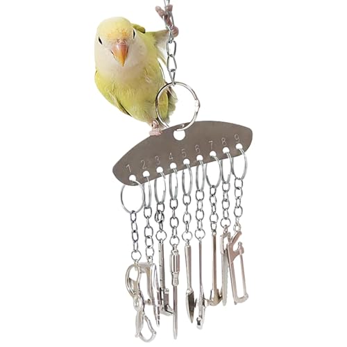 Vogelglockenspielzeug Für Papageien - Lovebirds Swing Bells Spielzeug | Vogelspielzeug Glocken Klein, Haustier-Papageien-Glockenspielzeug, Vogel-Kauspielzeug Für Vögel, Papageien, von COMFOLIVING