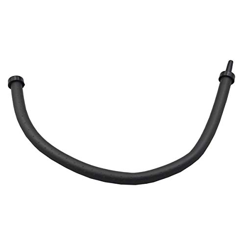 COMOK Gummischlauch für Aquarien, 10 mm Durchmesser, flexibel, für Aquarien, schwarz, lang (20 cm) von COMOK