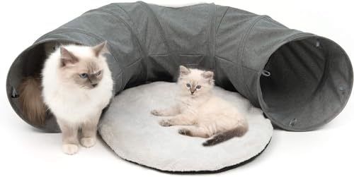 Companion Gear Katzenspieltunnel und Bett, 2 Stück von COMPANION GEAR