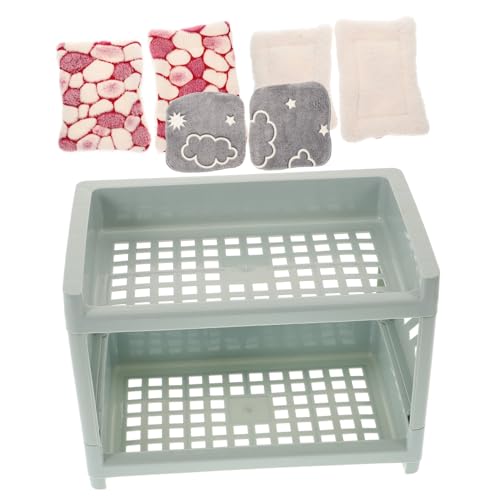 COMPUKAS 1Satz Doppelschichtiges Hamsterbett für Kleintiere Komfortables Nest für Hamster Chinchillas und Meerschweinchen und Decken Farblich Gemischt Langlebig COMPUKAS 1Satz Doppelschichtiges Hamsterbett für Kleintiere Komfortables Nest für Hamster Chinchillas und Meerschweinchen und Decken Farblich Gemischt Langlebig von COMPUKAS