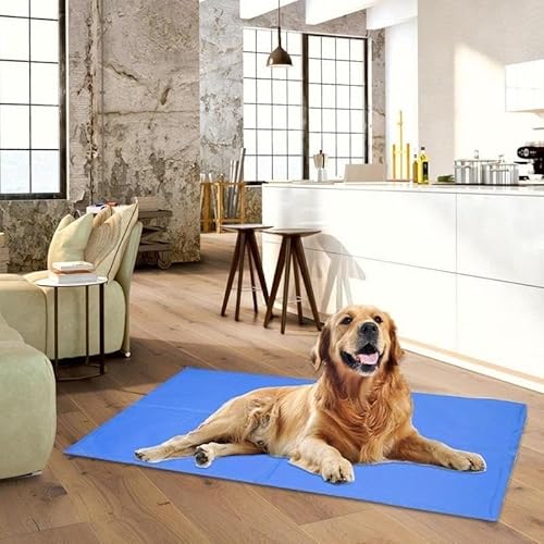 Kühle Matten, große Hundekühlungsmatte, Hundematte, kühlende Sommer-Pad-Matte, wasserdicht, Welpenbett, Hunde, Katze, Decke, Sofa, atmungsaktiv, selbstkühlendes Gel-Pad, Sommer-Haustierbedarf (Color von CONROS