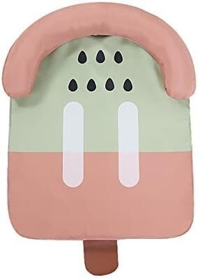 Kühle Matten, große Hundekühlungsmatte, Sommer Katze Hund Bett Kissen Haustier Kühl Pad Cartoon Popsicle Form Hund Bett Abnehmbare Waschbar Zwinger Haustier Schlafen Matte Hund Bett (Color : Kiwi, S von CONROS