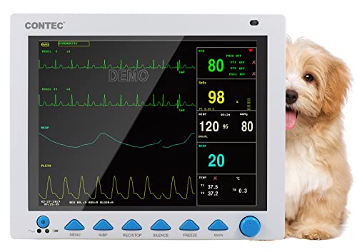 CONTEC MEDICAL SYSTEMS Tierärztlicher PET-Patientenmonitor Multiparameter ICU Maschine Big Screen (6 Parameter) von CONTEC MEDICAL SYSTEMS