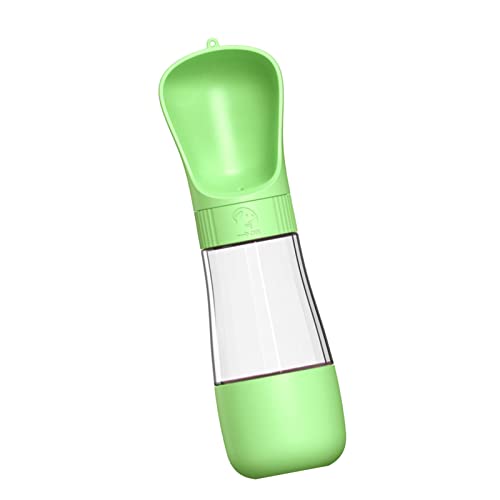 Hundewasserflasche tragbar | 2-in-1 Futterbehälter und Wasserspender | Trinken und Essen Welpen-Futterspender zum Wandern Spazierengehen, auslaufsicheres Design Coobaa von COOBAA