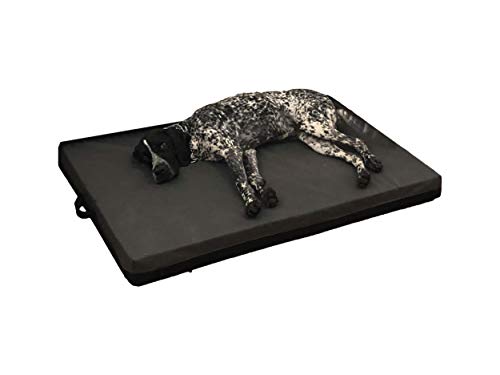 COOL PET Hundematratzen, 10cm Dicke Orthopädische Kaltschaumplatte (Memory Foam), Oxford 600D Textilie mit PVC-Anstrich, Größe 4XL und Farbe dunkel grün von COOL PET