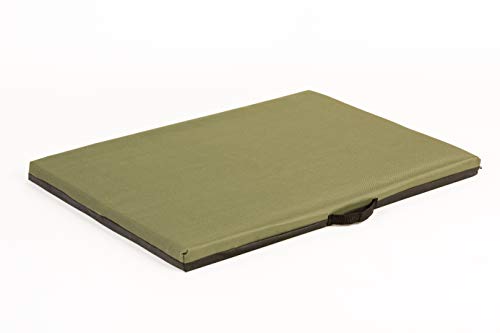 COOL PET Hundematratzen, 3cm Dicke Schaumstoffplatte, Oxford 600D Textilie mit PVC-Anstrich, Größe XL-80x57cm, Farbe Khaki von COOL PET