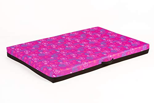 COOL PET Hundematratzen 10cm Dicke Orthopädische Kaltschaumplatte (Memory Foam), Oxford 600D Textilie mit PVC-Anstrich, Größe 4XL und Farbe mufin pink von COOL PET