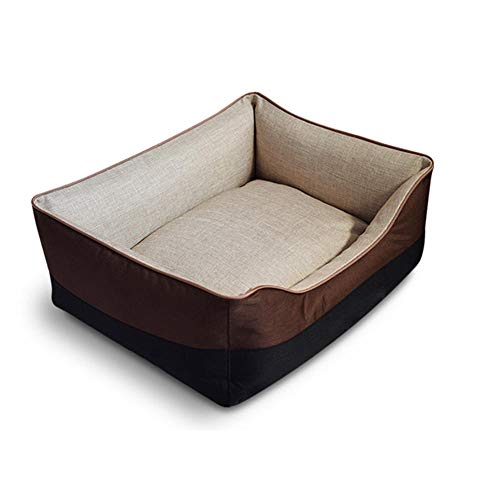 COOLLL Sofa Hundebett, Oxford Stoff, abnehmbar und waschbar, wasserdichtes Hundebett mit weichem waschbarem Bezug, maschinenwaschbares Haustierpolsterbett für große Hunde bis 40 kg, 94 x 74 cm-2 von COOLLL