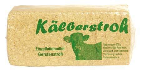 CORDES-Grasberg Kälberstroh, Hundefutter, Trockenfutter, 22 kg, Geschmacklos, für mittelgroße Hunde, Trockenfutter von CORDES-Grasberg