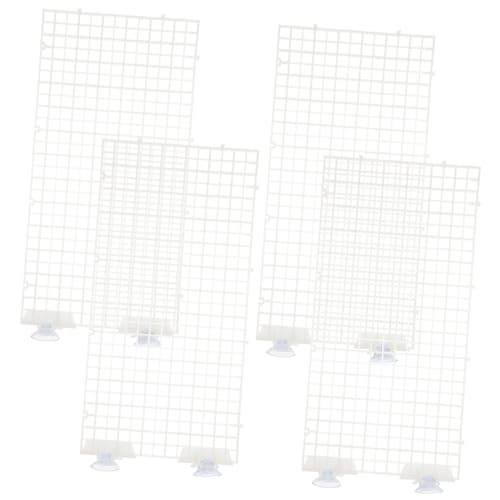 CORHAD 4 Stücke Aquarium Isolation Grid Teiler Für Fisch Tank Gespleißt Gitter Bord von CORHAD