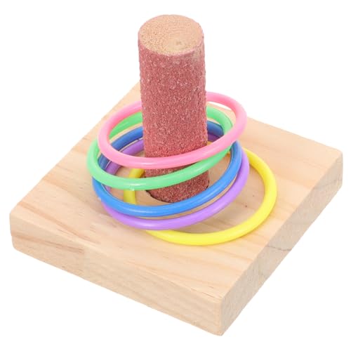 CORHAD 1 Satz Papageienring Spielzeug Puzzle-Werkzeug Papageienspielzeug für große Vögel vogelspielzeug nymphensittich Parrot Toys Spielzeuge Vogelspielzeug für Papageien Plastik von CORHAD