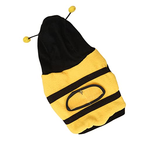 CORHAD 1 Stück Halloween Biene Haustier Kostüm Bienen Hund Welpen Hoodie Kleidung Kleidung Kleidung von CORHAD