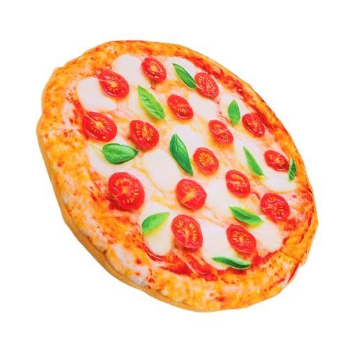 CORHAD 1 Stück Haustier Bett Matte Pizza Design Katze Kiste Pad Warme Winter Schlafkissen von CORHAD