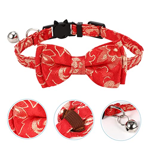 CORHAD 1 Stück Haustierhalsband Katzenhalskette Haustierglocke Halsring Haustierhalsband Haustierhalsring Glocke Katzenhalsband Chinesischer Stil Katzenhalsband Chinesischer von CORHAD