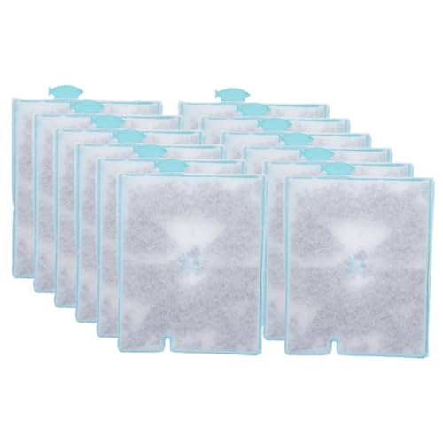 CORHAD 12 Stück Aquarium Filterelement Und Armaturen Siebe Aquarium Pad Aquarium Filterung Ersatz Aquariumfilter Von Aquarium Filtern Für Ersatzfilter Für Tank Baumwolle von CORHAD