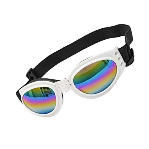 CORHAD 1Stk Augenschutz für Hunde Kleine Welpen-Sonnenbrille kleine hundebrille Katzenbrille Hunde Sonnenbrille hundesonnenbrille schnapsgläser weiße Sonnenbrille Heimtierbedarf für Hunde von CORHAD