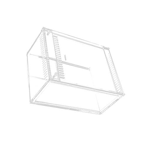 CORHAD Zuchtbox Reptilien-futterbox Acryl-aufzuchtbehälter Für Spinnen Eidechsen Schildkröten von CORHAD