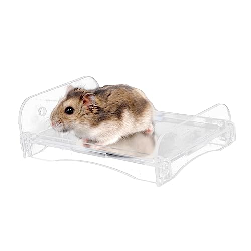 CORHAD 1stk Kaninchen Kühlplatte Kühlbox Pad Spielzeug Kühlplatte Aus Acryl Futter Für Meerschweinchenkäfige Kühlzubehör Für Hamster Kühlmatte Für Hunde Kühlmatte Für Tiere Transparent von CORHAD