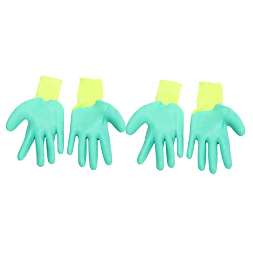 CORHAD Handschuhe Für Den Umgang Mit Tieren Handschutz 2 Sets Handschuhe Für Das Training Zum Fangen Von Haustieren von CORHAD