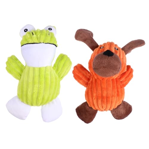 CORHAD 2St Plüschtiere für Haustiere Stofftiere für Hunde Soundspielzeug für Hunde Welpe Interactive Dog Toys interaktives Spielzeug Backenzahnspielzeug für Hunde Haustier Spielzeug von CORHAD