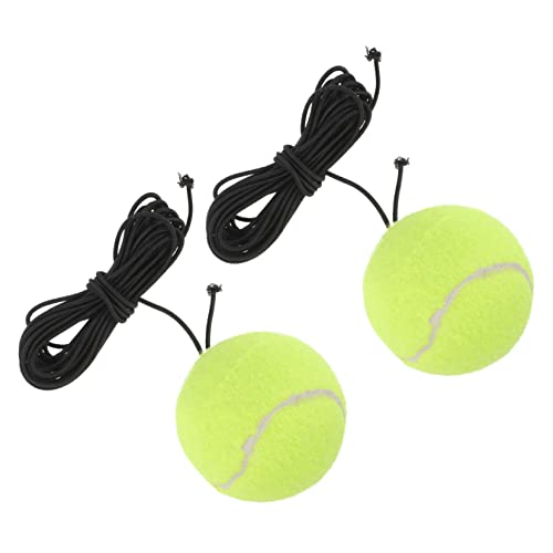 CORHAD Hund Spielzeug 2st Tennis Trainieren Tennisbälle Für Hunde Zug Spielzeug Tennisball Für Welpen Spielzeug Für Draußen Kleiner Hundetennisball Spielzeug Für Haustiere Beißball Für Hunde Gummi von CORHAD