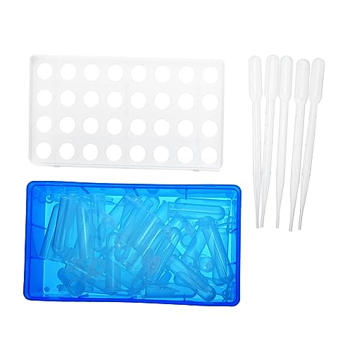 CORHAD 32St Brutbox für Artemia geschlüpfte Garnelenröhre Salinenkrebse sammeln Aquarium-Set Brine Shrimp Aufbewahrung Brine Shrimp Sammelrohr Artemia-Röhre Garnelenrohr Plastik Blue von CORHAD