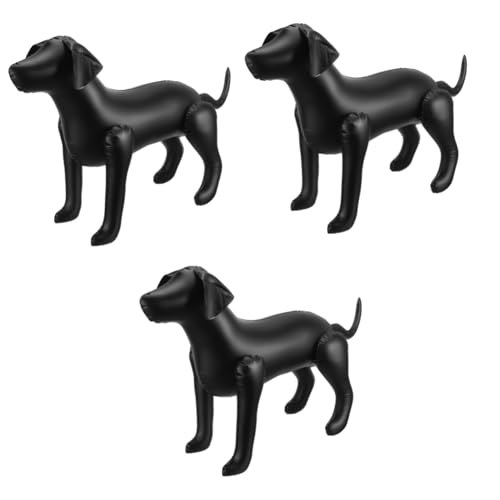 CORHAD 3st Haustierbekleidungsmodell Hundekleiderständer Schaufensterpuppenständer Für Hunde Ausstellungsstand Für Hundekleidung Stehende Hundeschaufensterpuppe Haustier-skulptur PVC von CORHAD