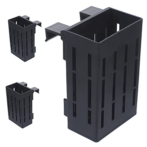 CORHAD 3st Pflanzenständer Für Aquarien Aquatischer Pflanztopf Aquarium-pflanzenhänger Aquarium-dekor Wasserpflanzenhalter Acryl-wasserpflanzer Pflanzgefäße Für Aquarien Black Plastik von CORHAD