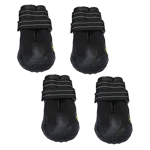 CORHAD 4 Stück Haustierschuhe Chihuahua-Schuhe Für Hunde Große Hundestiefel Hundeschuhe Welpenstiefel Regenstiefel Für Kleine Hunde Welpenschuhe Keine Booties Kleiner Hund Hündchen Tuch von CORHAD