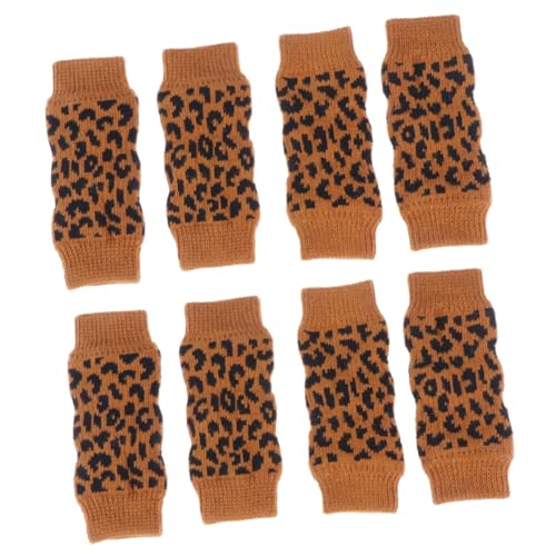 CORHAD 8 STK Hundestrümpfe Welpenbeinsocke Welpensocken Sox Hundeschutz Umhüllt Socken Haustier Beinwärmer Für Hunde Kleine Hundesocke Weiche Hundesocken Stock-showhund von CORHAD