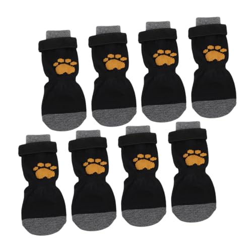 CORHAD 8 Stück Winter-baumwollsocken, Leichte Hundesocken, Haustier-hundesocken, Baumwoll-hundesocken von CORHAD