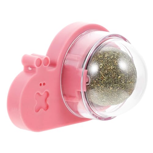 CORHAD Cymbidium Ball Katze Rotierender Katzenminze Ball Wandkleber Katzenminze Ball Autospielzeug Katzenminze Ball Für Katzen Wand Innen Katzenspielzeug Katzen Kauspielzeug von CORHAD