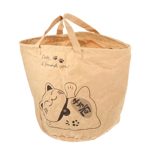 CORHAD Einkaufstasche für Haustiere kleine hundetasche Reise-Schultertasche für Haustiere pet Supplies haustierbedarf Tragetasche für Haustiere Tragetasche für Katzen Kraftpapier von CORHAD