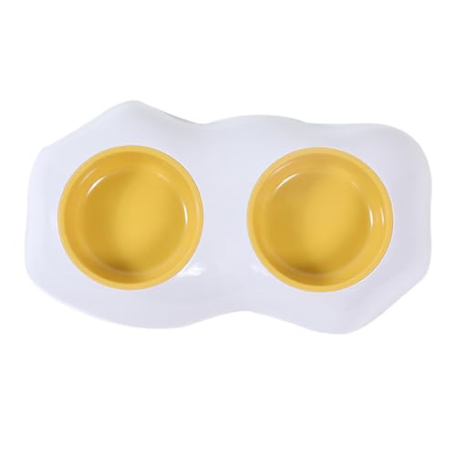 CORHAD Fressnapf Futterspender für Katzen kippt Tierfutternapf Kleiner Hundenapf Slow Feeder Katzennapf Getränkebehälter Pets The pet dogbowl Futterteller für Katzen Futternapf für Katzen von CORHAD