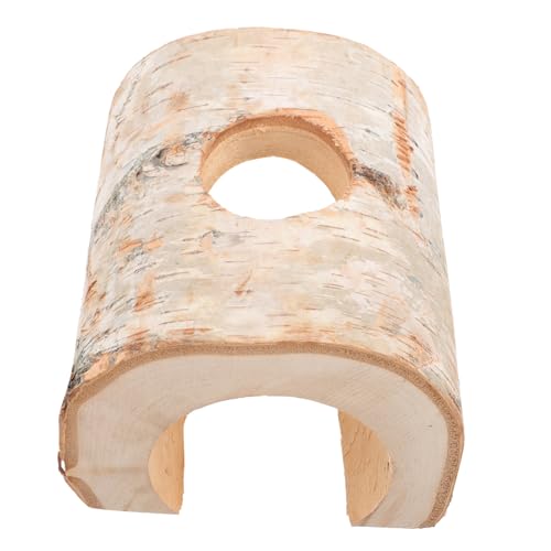 CORHAD Hamster Baum Rinde Stamm Hamster Baum Holz Hamster Tunnel Holz Hamster Spielzeug von CORHAD