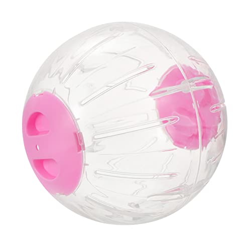 CORHAD Hamster Laufball Mini-Spielzeug Haustier Spielzeug Mini-Running-übungsball Hamster Joggen Übungsrolle Haustierzubehör Geruchshemmer Für Hamsterstreu Hamster-laufball Rosa Plastik von CORHAD