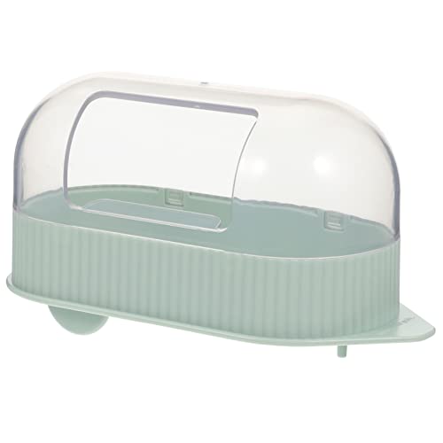 CORHAD Hamster Toilette Badezimmer Chinchilla-badewanne Reinigen Chinchilla-badewanne Für Haustiere Hamstersand Kleiner Badebehälter Transparente Haustierbadewanne Sandtrockenbad Abs von CORHAD