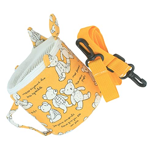 CORHAD Hamster-tüte Zum Mitnehmen Hamstertragetasche Reise-Einkaufstasche Reisekäfig Für Haustiere Organizer-Einkaufstasche Reisetasche Für Haustiere Reisehandtasche Yellow Polyester von CORHAD