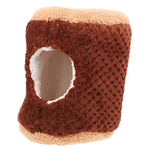 CORHAD Hamsternest haustierbett pet Bed Kleintierhängematte petbett Frettchen Hängematte Vier-Jahreszeiten-Hängemattenbett Eichhörnchen-Hängematte bequemes Hängemattenbett Plüsch Coffee von CORHAD