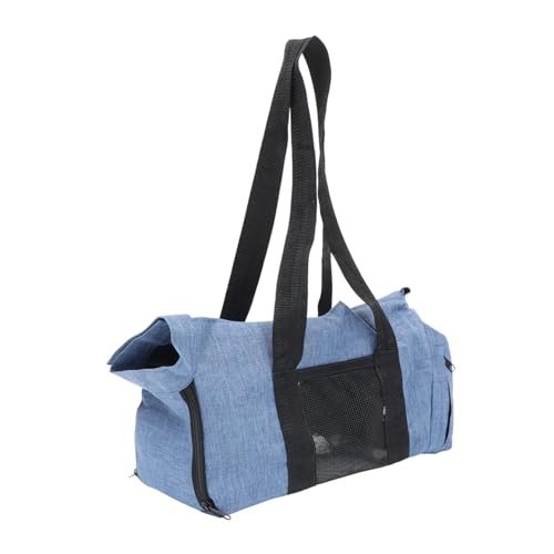 CORHAD Handtasche Katzengehege im Freien Reise Haustier Reisetaschen Reise-Eidechsentasche pet Backpack Hunde transporttasche bläulich tragbare Hundetasche Hund Tragetasche Polyester Blue von CORHAD