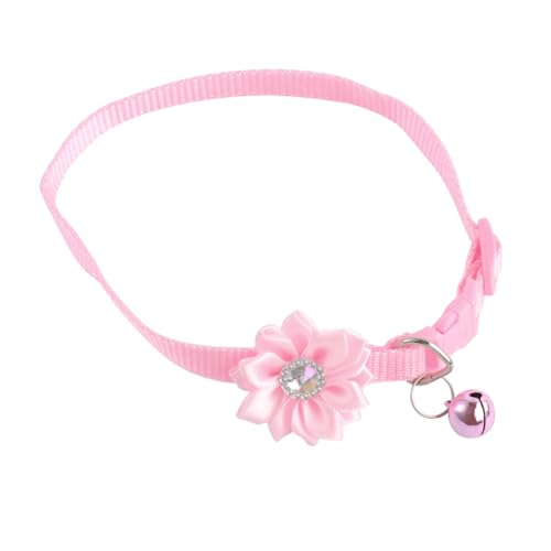 CORHAD Haustier Halskette Halsband Für Haustier Halsband Für Katze Haustierbedarf Haustier Blumen Halskette Haustier Glockenhalsband von CORHAD