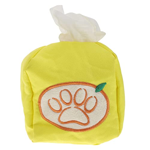 CORHAD Haustier Papierhandtuch Haustier Tissue Spielzeug Tierfutter Trainingsspielzeug Haustier Spielzeug Indoor Welpenspielzeug Hundefutter Trainingsspielzeug Langsam von CORHAD