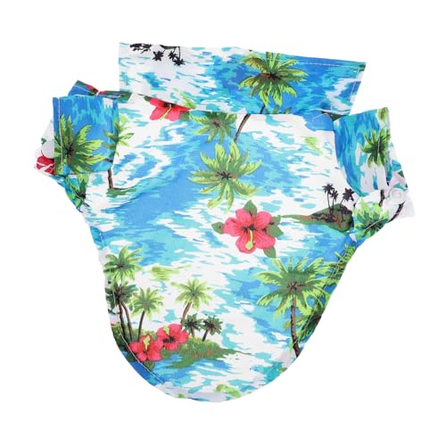 CORHAD Haustier Sommerhemd Hawaii Hemd Haustier T Shirt Waschbare Haustierkleidung Haustier Shirts Hunde Sweatshirt Hunde Shirt Bequeme Hundekleidung Hemden Für Katzen Outdoor von CORHAD