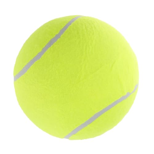 CORHAD Haustier Tennisball Großer Tennisball Zum Spielen Kauspielzeug Große Tennisbälle Lustiger Tennisball Hundespielzeug Hundebackenspielzeug Lustiger Riesiger Tennisball von CORHAD