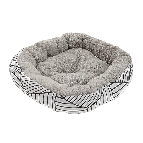 CORHAD Haustierbett aus Lammvlies pet Bed petbett Haustiernest cat mat drinnen Beruhigendes Donut-Hundebett Hundehütte Haustierdecken Plüschhundebett Kompaktes Hundebett Tuch von CORHAD