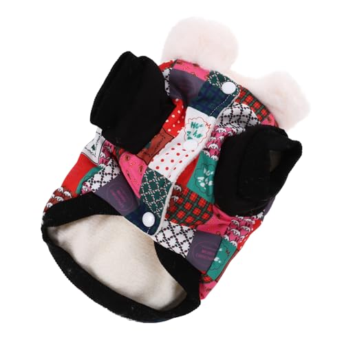 CORHAD Haustiermantel Winter Hundejacke Kätzchen Katze Weihnachten Rollkragenpullover Winter Haustierweste Kleidung Für Hunde Hundekostüm Hunde Outfits Haustierkostüm Hunde von CORHAD