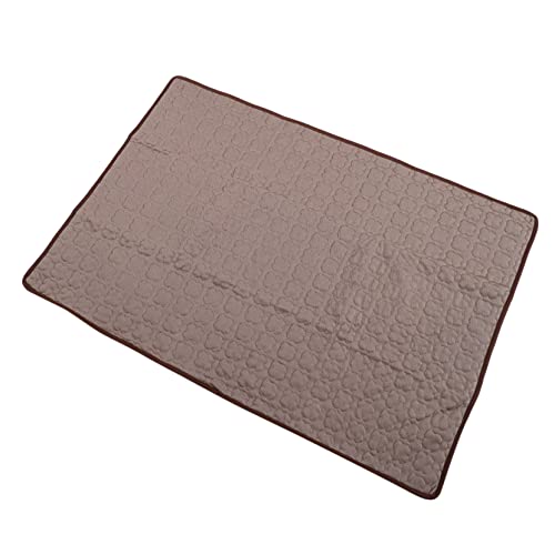 CORHAD Haustiermatte Outdoor+Matte Hund Hält Kühle Decke Schlafdecke Für Haustiere Kühldecke Für Haustiere Kühlmatte Für Haustiere Selbstkühlende Matte Für Hunde Hundebox Pad Stoff Coffee von CORHAD