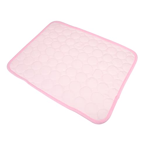 CORHAD Haustiermatte haustierbett pet Bed Dog Accessories Hunde bettchen Dog Bed Sommer kühlmatte kühlendes Ruhekissen Hundeunterlagen Sommerschlafmatte Kühlkissen für Welpen Tuch Rosa von CORHAD