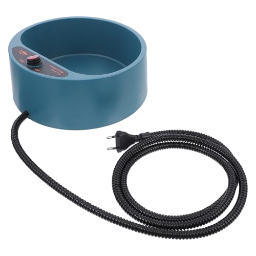 CORHAD Haustiernapf pet Water Bowl pet Supplies Heizschüssel wasserschalen Haustiere warmhaltebehälter Essen Futternapf für Katzen Schüssel mit automatischer Temperaturregelung Abs Green von CORHAD