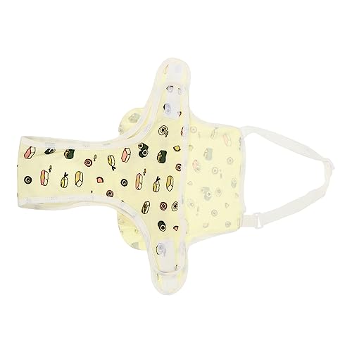 CORHAD Hundephysiologische Hosen Welpenwindel Hundewindel Hund Wärmewindeln Weiblich Perioden-Booster-Pads Für Hunde Hündchen Windeln Weiblich Hündchen Hitzeperiodenhose Yellow Baumwolle von CORHAD